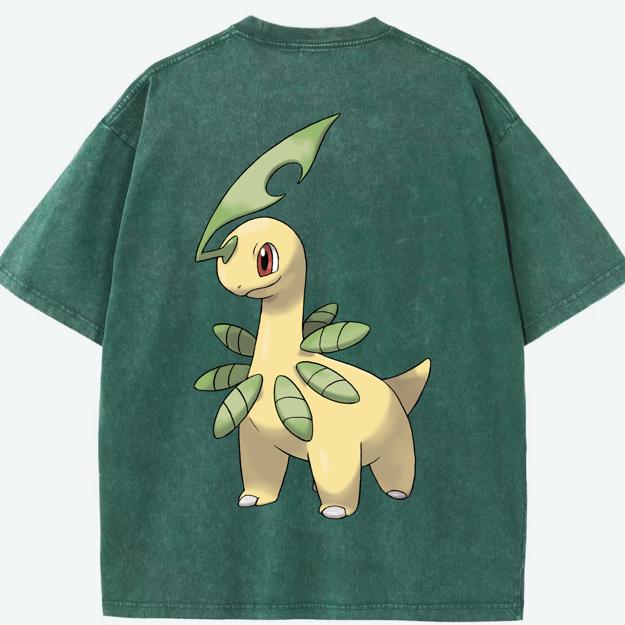 （画像用） ポケットモンスター Pokémon 綿100% ヴィンテージ風 半袖Tシャツ（背面プリント）